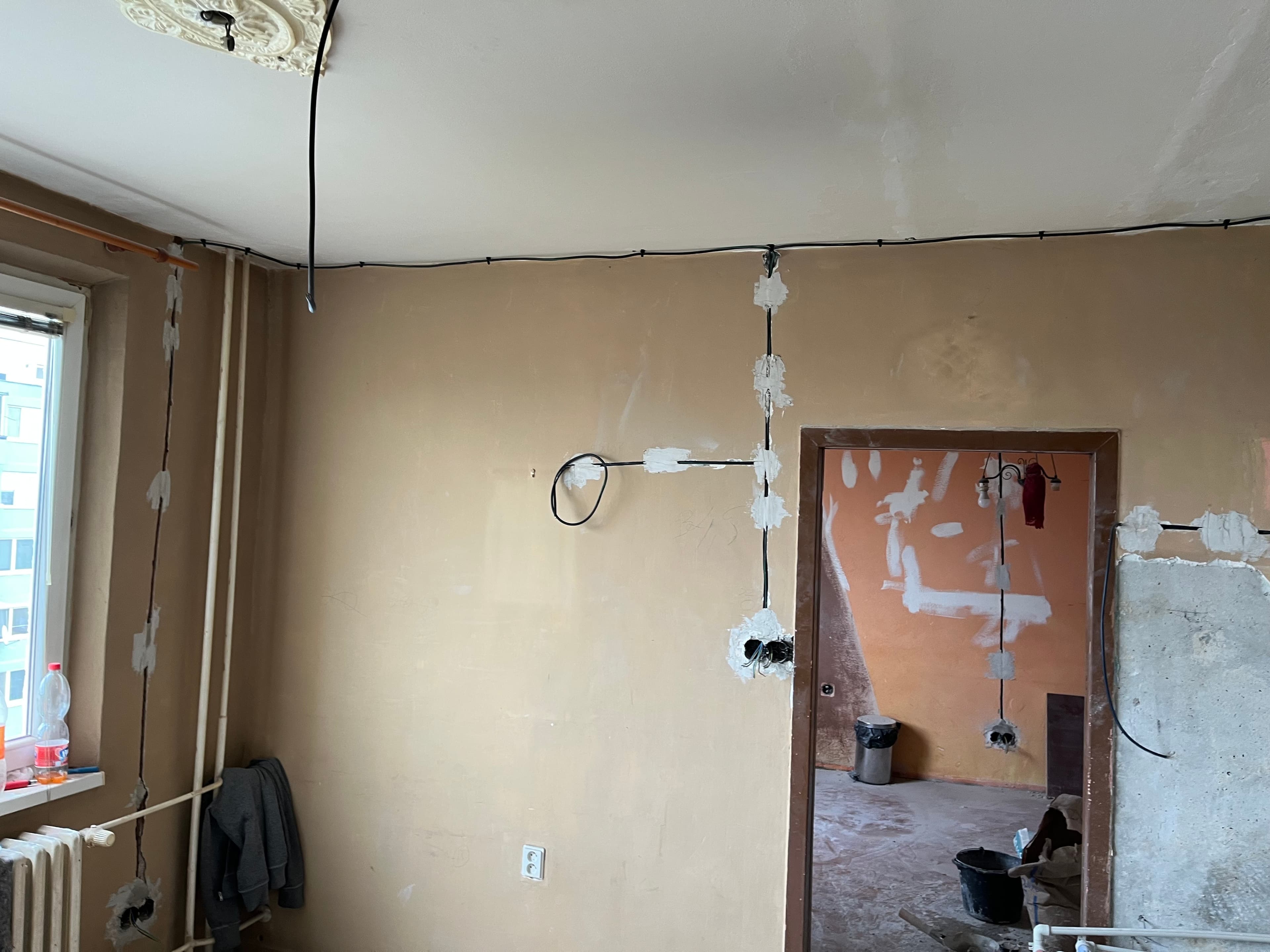 Rekonštrukcia elektroinštalácie 3-izbového bytu